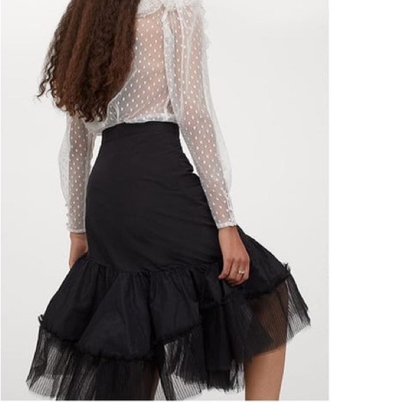 WICKED outfit! Sandra Mansour x H&M tulle high waist skirt - Picture 5 of 11
